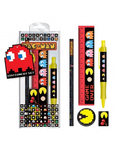 16633-Merchandising - Pac-Man - Set De Papelería Characters-5051265735171