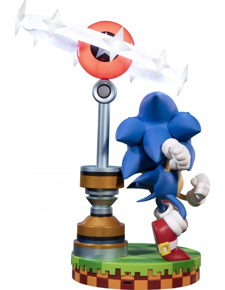 -11672-Figuras - Figura Sonic Estatua PVC The Hedgehog 28 cm (Collector's Edition)-5060316624722