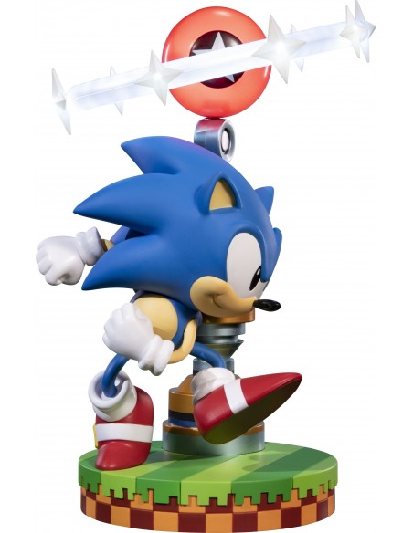 -11672-Figuras - Figura Sonic Estatua PVC The Hedgehog 28 cm (Collector's Edition)-5060316624722