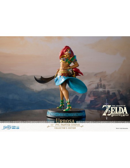 -12881-Figuras - Figura Urbosa Estatua PVC The Legend of Zelda BOTW 27 cm (Collector Edition)-5060316624302