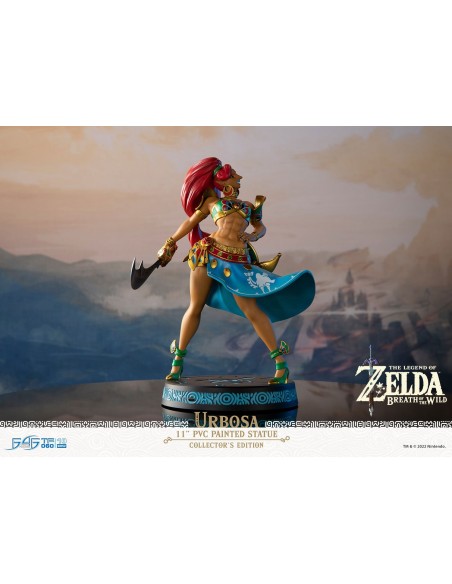 -12881-Figuras - Figura Urbosa Estatua PVC The Legend of Zelda BOTW 27 cm (Collector Edition)-5060316624302