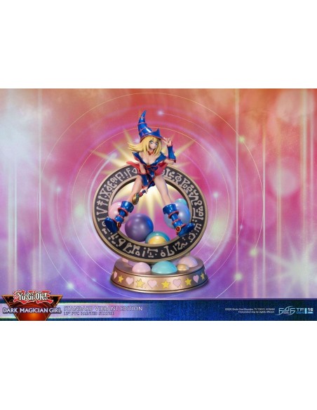 -16710-Figuras - Figura Dark Magician Girl Estatua PVC Yu-Gi-Oh! 30 cm (Vibrant Standard) -5060316626290