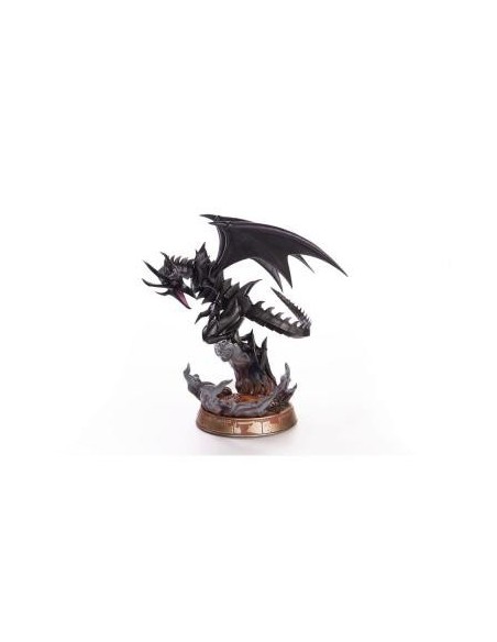 -16708-Figuras - Figura Red-Eyes B. Dragon Estatua PVC Yu-Gi-Oh! 33 cm (Black Colour) -5060316625392