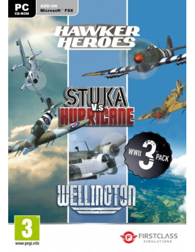 2021-PC - WW2 Collection (Hawker Heroes, Stuka V H, Wellington) - FSX-5055957700874