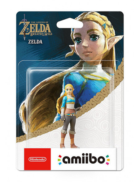 -3340-Amiibos - Figura Amiibo Zelda Scholar (Serie Zelda)-0045496380298