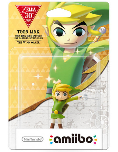 3348-Amiibos - Figura Amiibo Link Wind Waker (Serie Zelda)-0045496380380