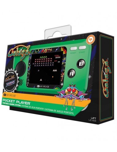 3502-Retro - My Arcade Pocket Player Galaga Consola-0845620032440