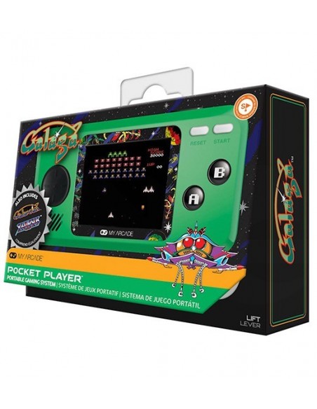 -3502-Retro - My Arcade Pocket Player Galaga Consola-0845620032440