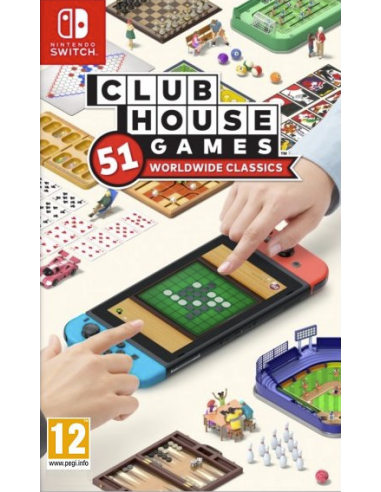 4196-Switch - Clubhouse Games: 51 Worldwide Classics-0045496426354