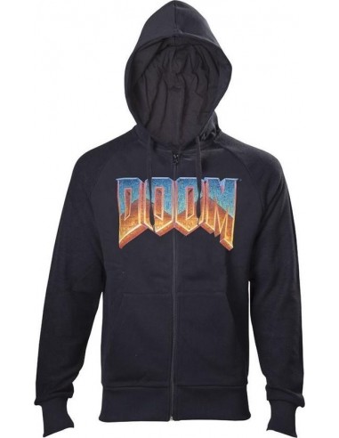 5586-Apparel - Sudadera Negra Doom Classic T-S-8718526525267